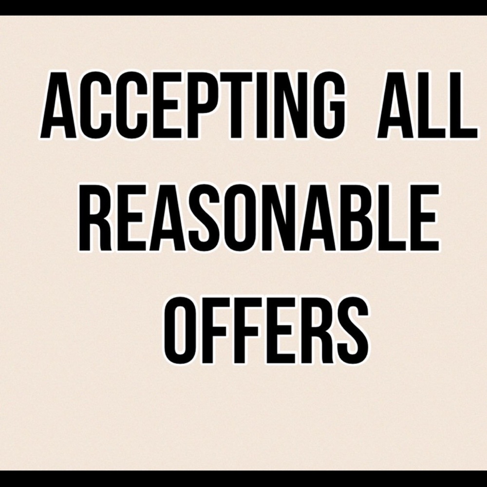 Accepting Reasonable offers! Bundle and save on shipping!!!